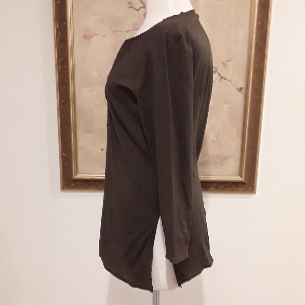 New York & Co. Embellidhed Tunic Top - Picture 3 of 5